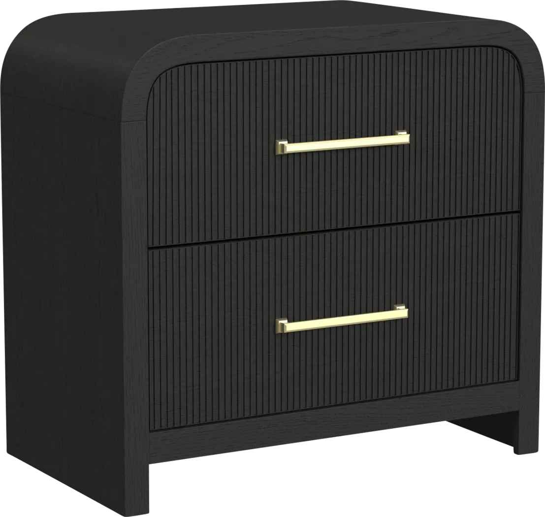 Eriba Black Nightstand - Thumbnail - Image 1