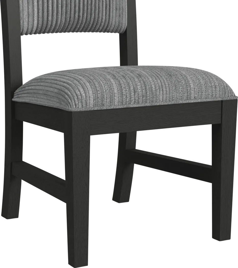 Eriba Gray Side Chair, Set of 2 - Thumbnail - Image 7