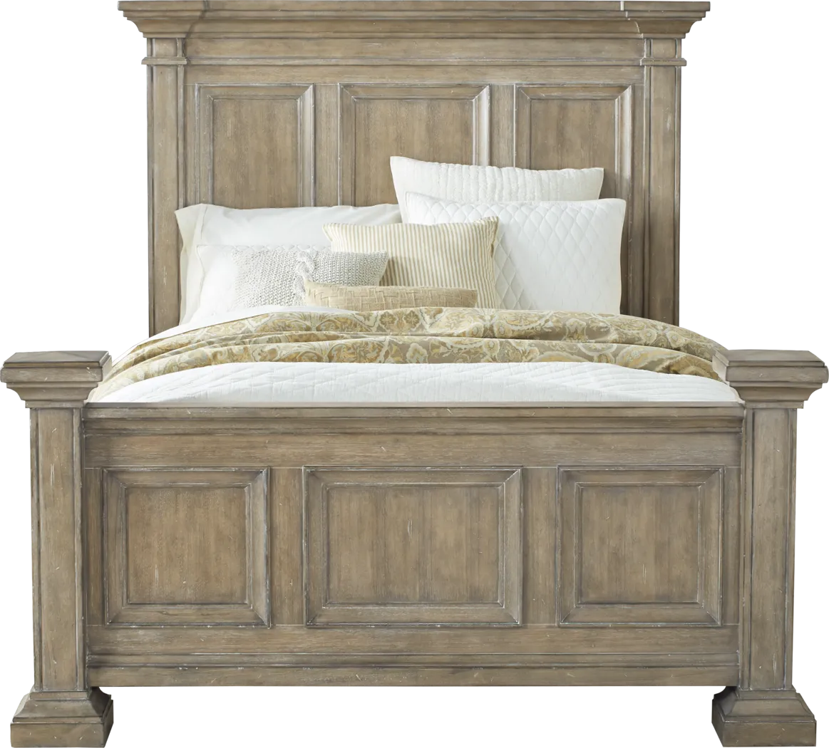 Eric Church Highway To Home Arrow Ridge Hickory 3 Pc King Bed - Thumbnail - Image 1