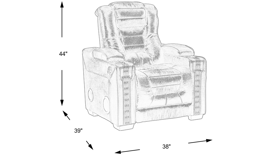 Dimension Image. Please refer to the Dimension Tab on this page for dimension details.