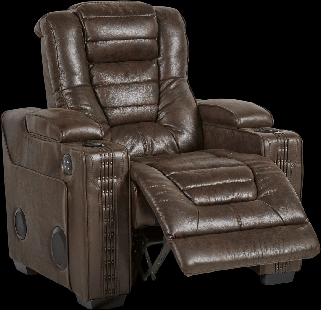 Eric Church Highway To Home Chief Brown 6 Pc Dual Power Reclining Living Room - Thumbnail - Image 13