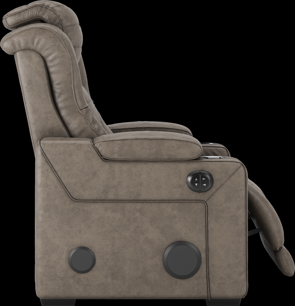 Eric Church Highway To Home Chief Taupe 8 Pc Dual Power Reclining Living Room - Thumbnail - Image 31