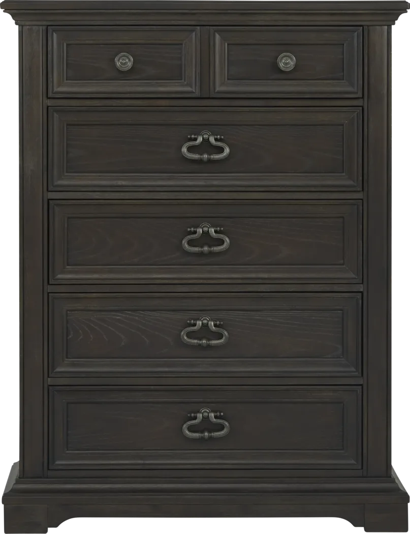 Eric Church Highway To Home Elk Creek Brown Drawer Chest - Thumbnail - Image 1