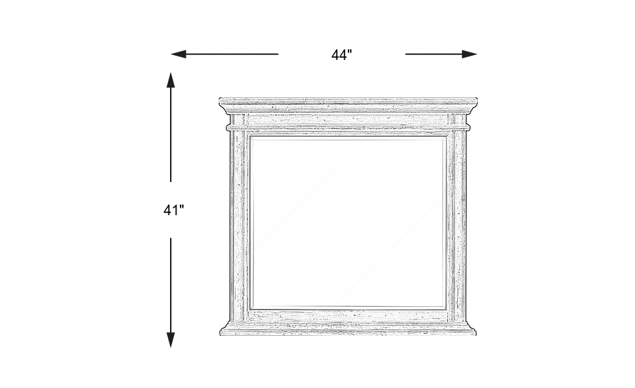 Dimension Image. Please refer to the Dimension Tab on this page for dimension details.