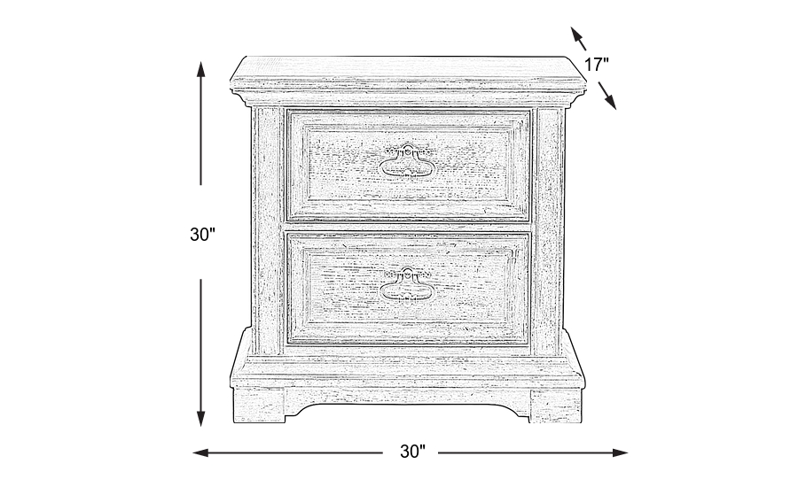 Dimension Image. Please refer to the Dimension Tab on this page for dimension details.