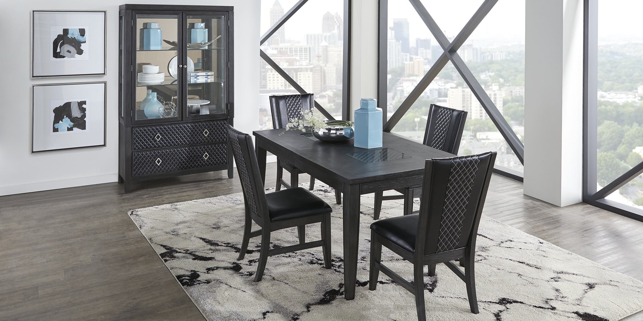 Eric Church Highway To Home Encore Brown 6 Pc Dining Room - Thumbnail - Image 1