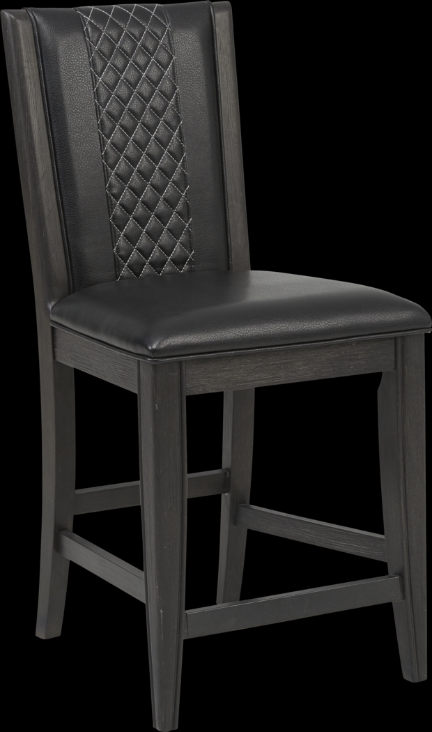 Eric Church Highway To Home Encore Dark Brown Counter Height Stool - Thumbnail - Image 1