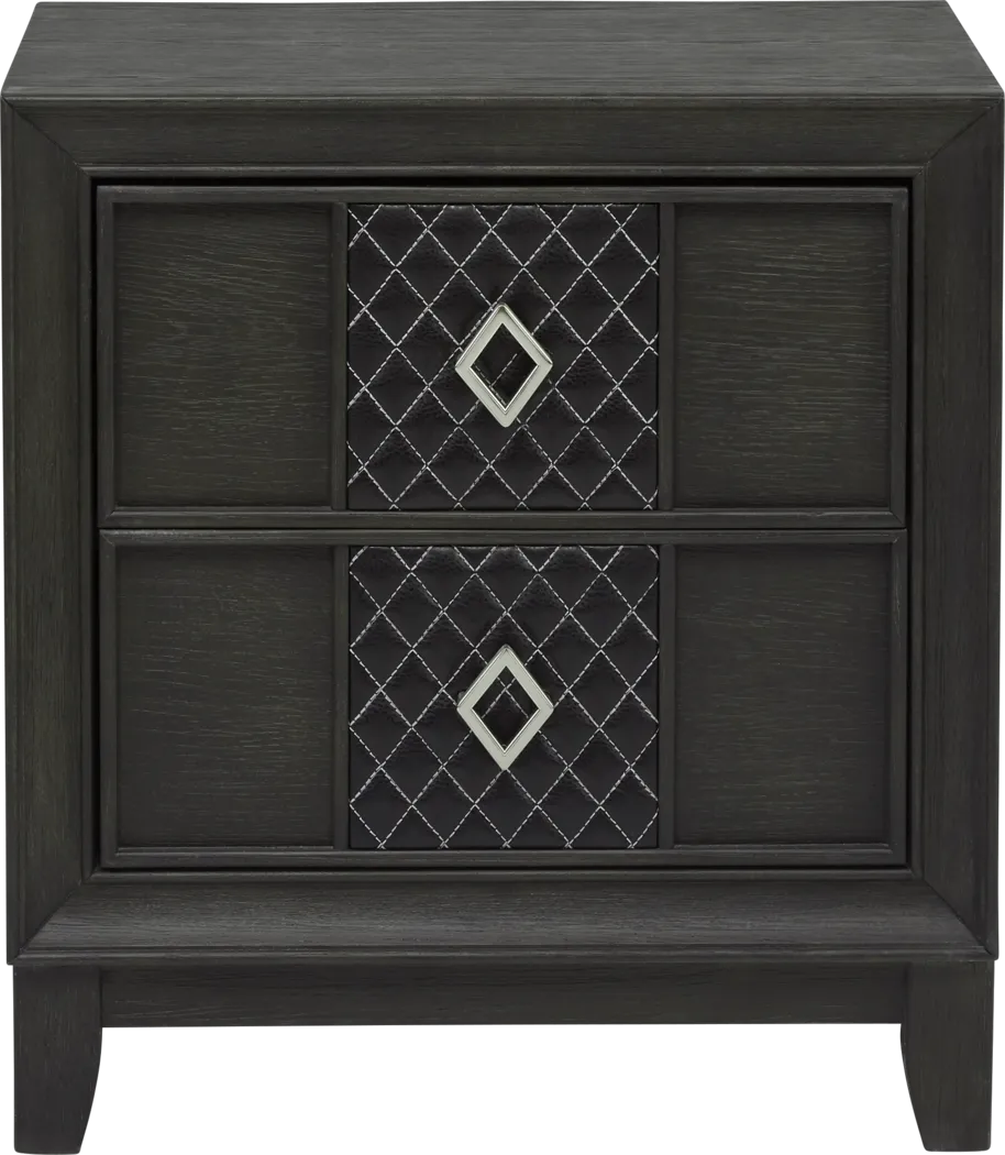 Eric Church Highway To Home Encore Dark Brown Nightstand - Thumbnail - Image 1