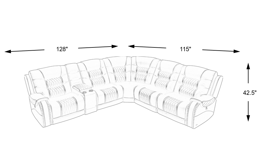 Dimension Image. Please refer to the Dimension Tab on this page for dimension details.