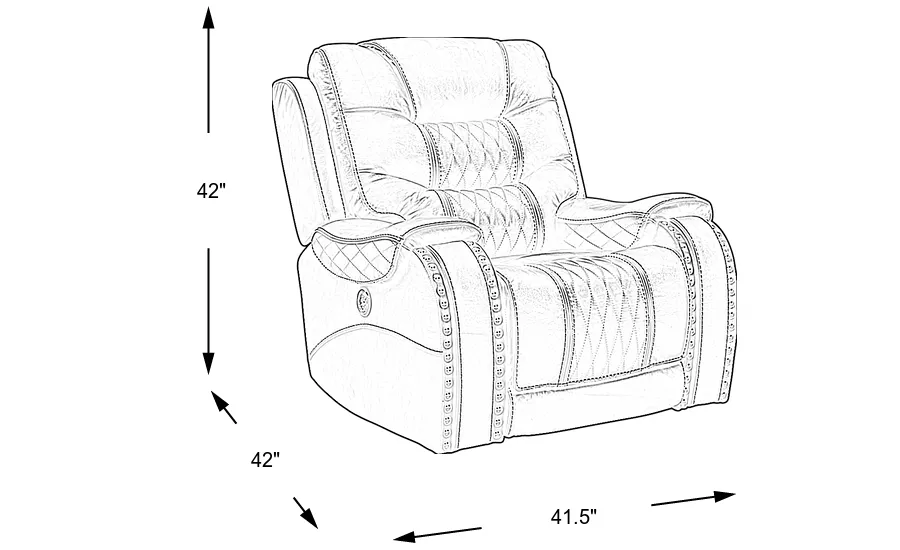 Dimension Image. Please refer to the Dimension Tab on this page for dimension details.