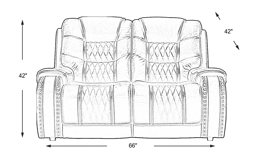 Dimension Image. Please refer to the Dimension Tab on this page for dimension details.