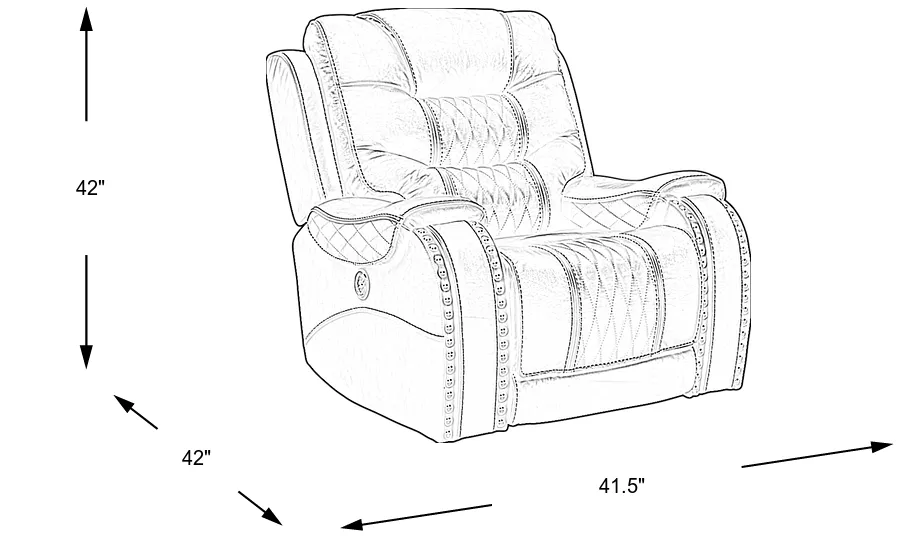 Dimension Image. Please refer to the Dimension Tab on this page for dimension details.