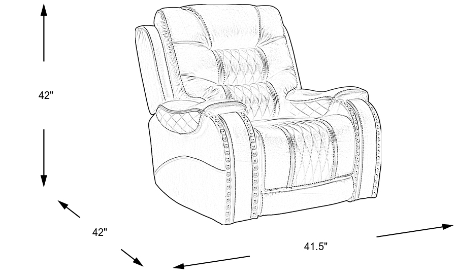 Dimension Image. Please refer to the Dimension Tab on this page for dimension details.