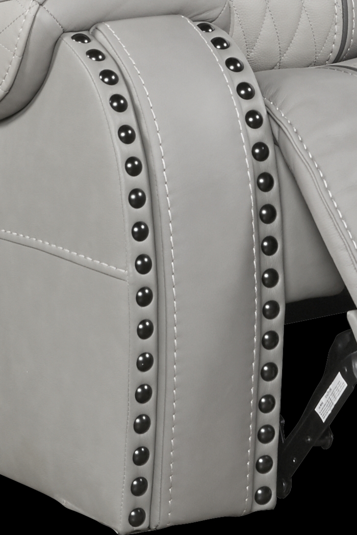 Eric Church Highway To Home Headliner Gray Leather Recliner - Thumbnail - Image 3