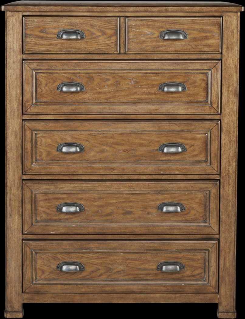 Eric Church Highway To Home Heartland Falls Brown 8 Pc King Panel Bedroom - Thumbnail - Image 5