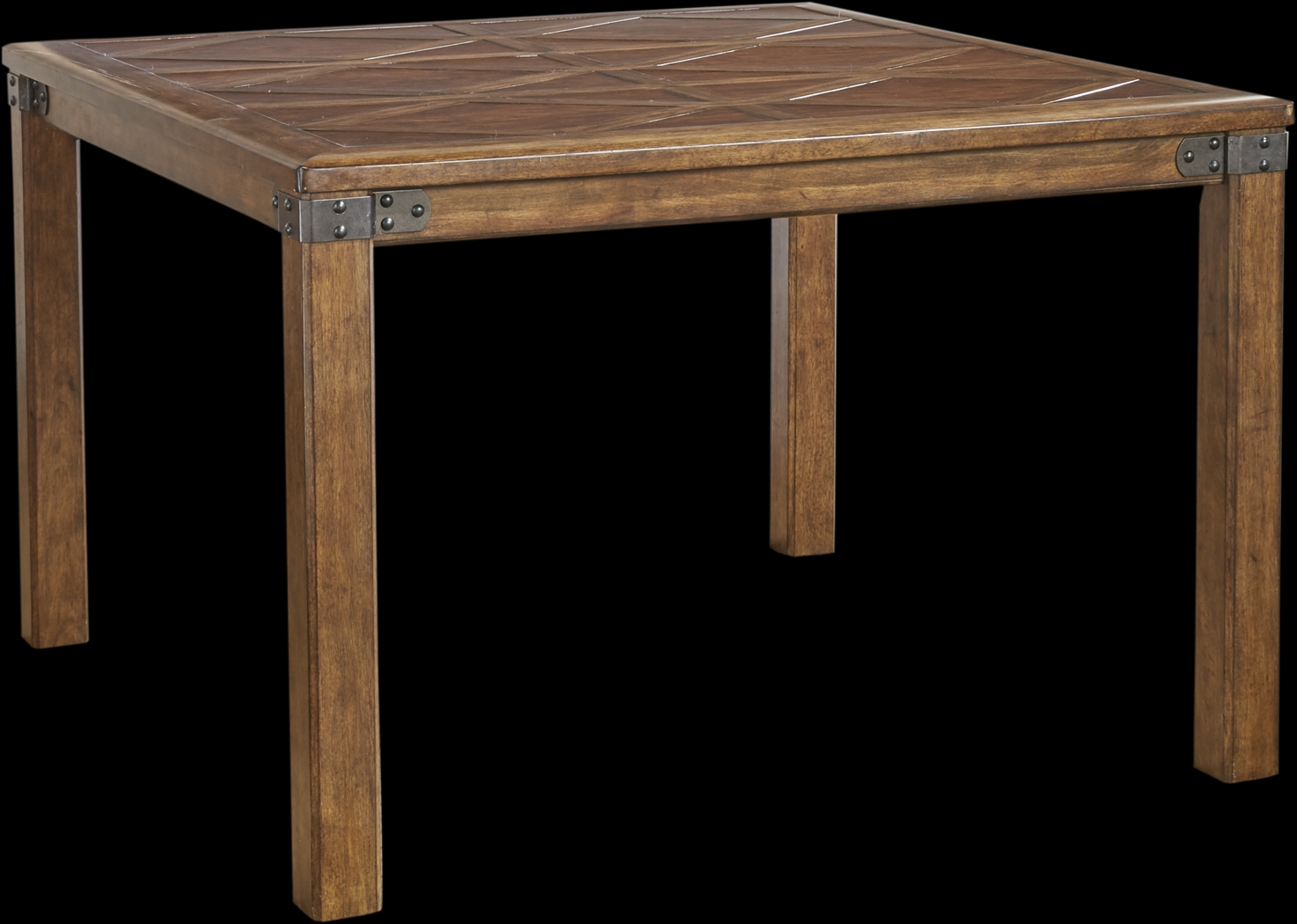 Eric Church Highway To Home Heartland Falls Brown Counter Height Table - Thumbnail - Image 1