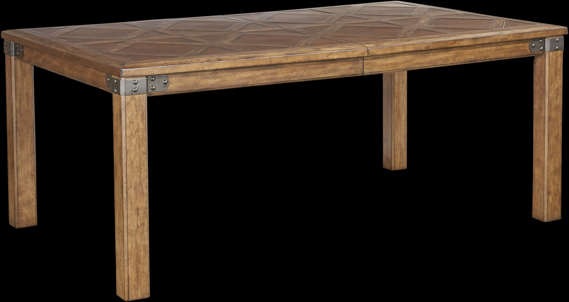 Eric Church Highway To Home Heartland Falls Brown Rectangle Dining Table - Thumbnail - Image 1