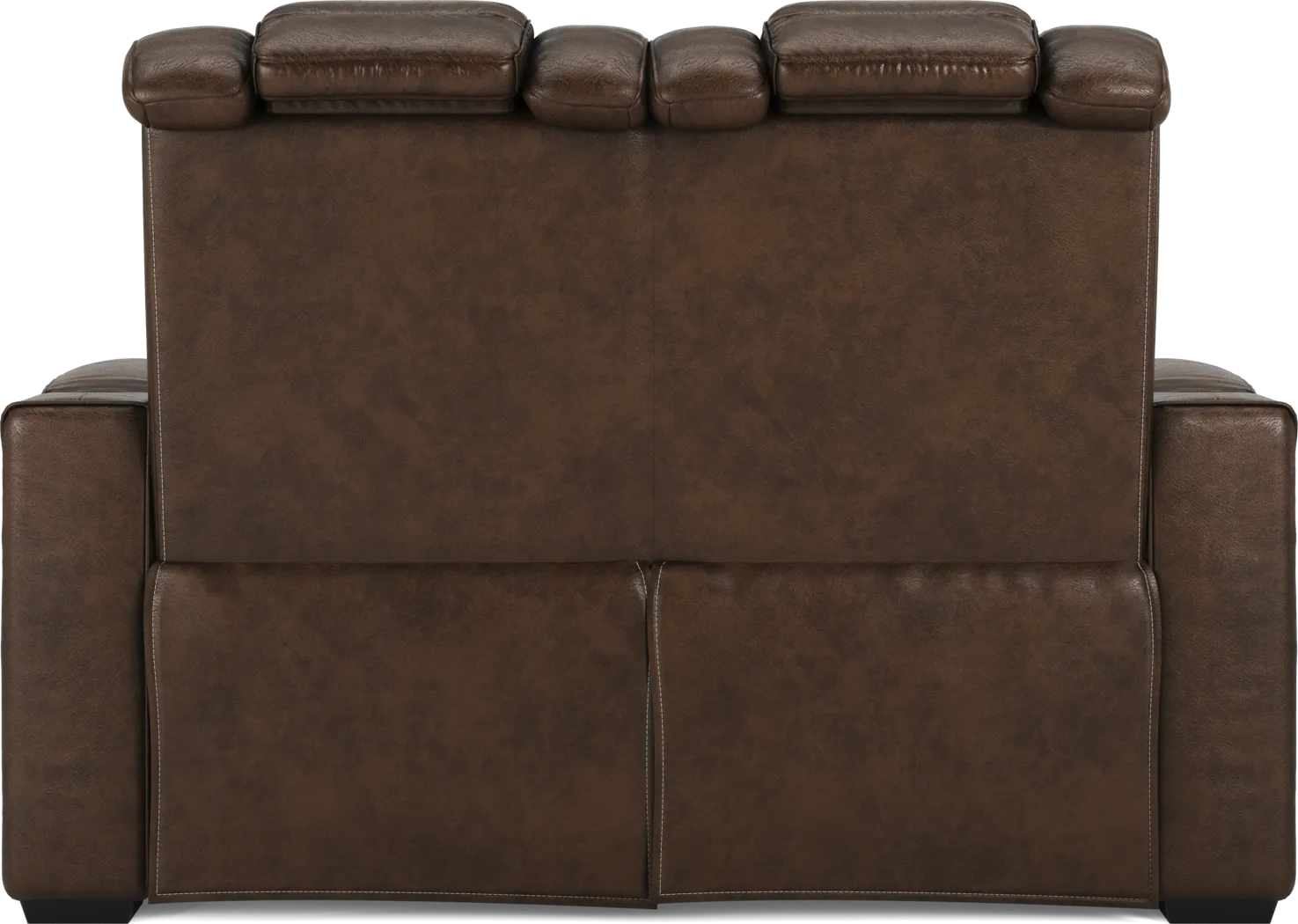 Eric Church Highway To Home Renegade 7 Pc Brown Leather Power