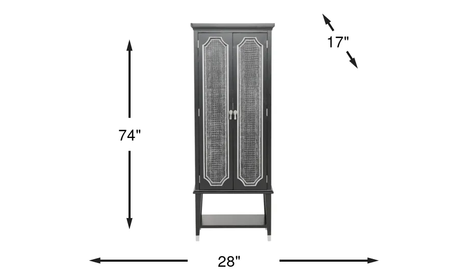 Dimension Image. Please refer to the Dimension Tab on this page for dimension details.