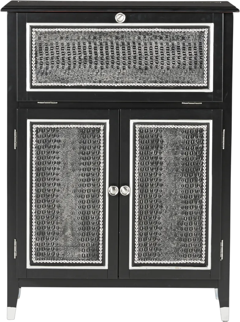 Eric Church Highway To Home Silverton Sound Graphite Wine Cabinet - Thumbnail - Image 1