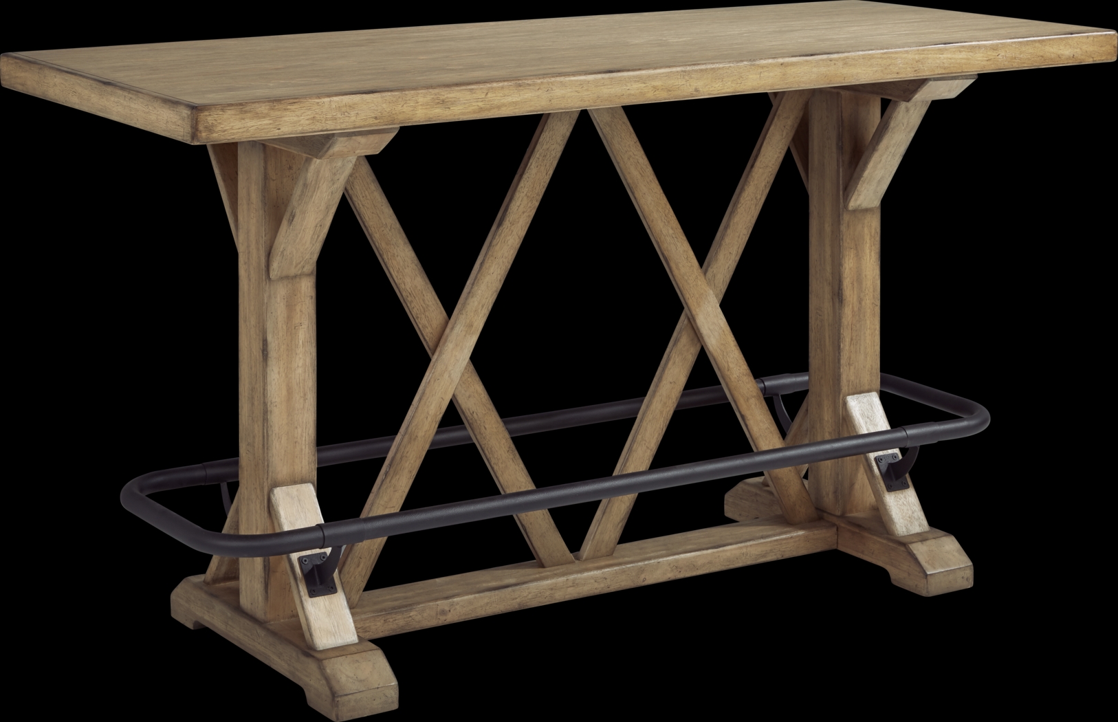 Eric Church Highway To Home Tap Room Blonde 5 Pc Bar Height Dining Room - Thumbnail - Image 2