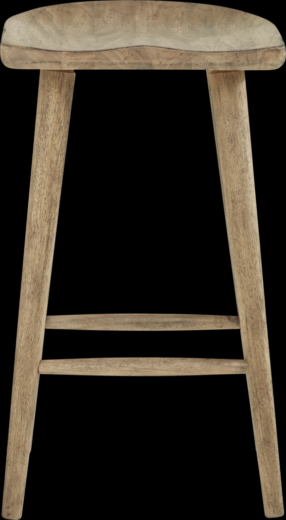 Eric Church Highway To Home Tap Room Blonde Wood Barstool - Thumbnail - Image 2