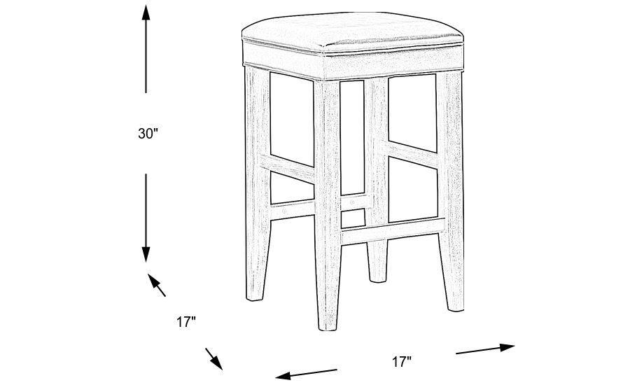 Dimension Image. Please refer to the Dimension Tab on this page for dimension details.