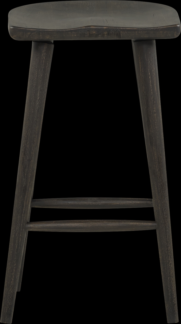 Eric Church Highway To Home Tap Room Brown Wood Barstool - Thumbnail - Image 2