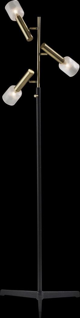 Erickson Circle Brass Floor Lamp - Thumbnail - Image 1