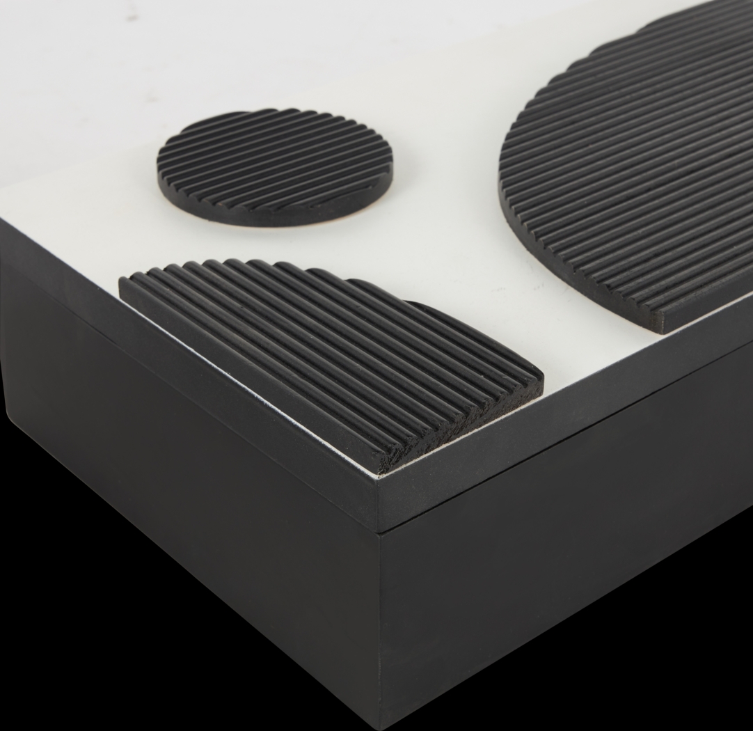 Eridal Black Decorative Box, Set of 3 - Thumbnail - Image 3