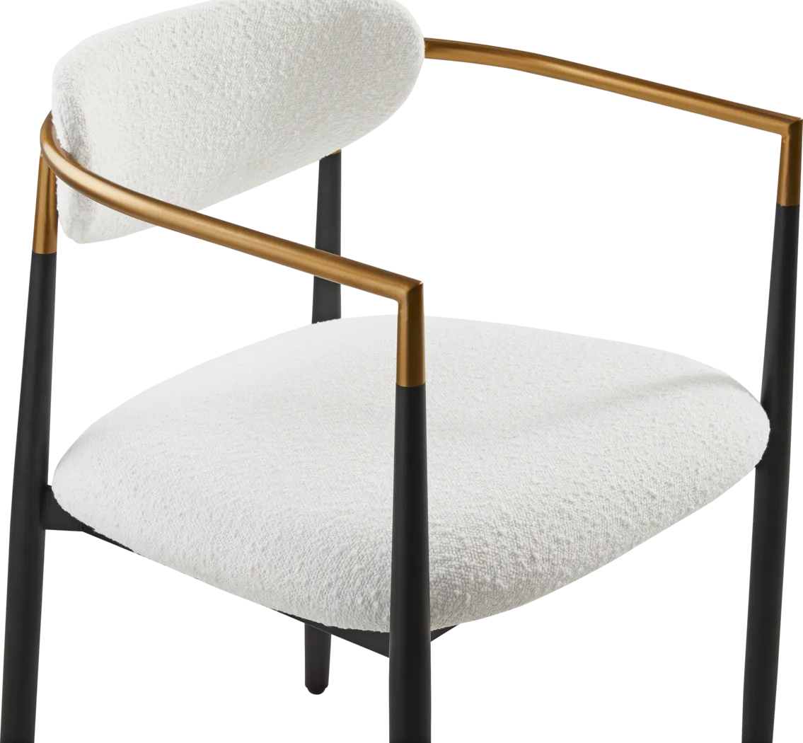 Eris White and Black 5 Pc Dining Room - Thumbnail - Image 6