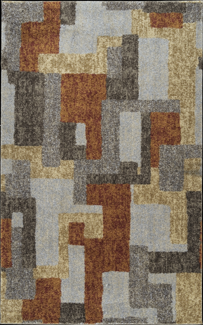 Erix Brown 3' x 5' Rug - Thumbnail - Image 1
