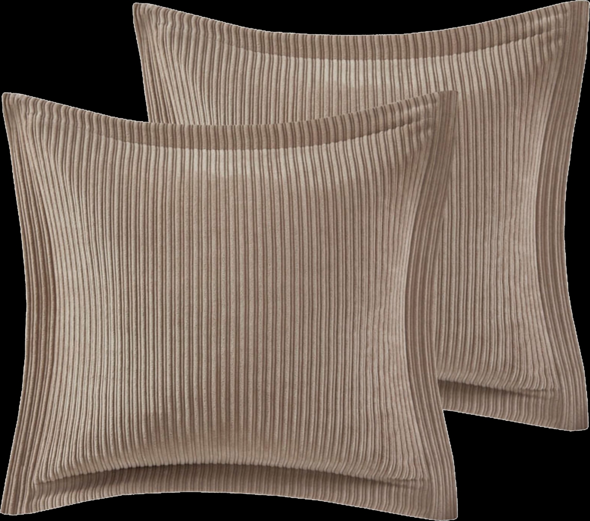 Erixa Beige King Comforter Set - Thumbnail - Image 4