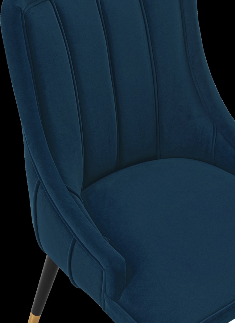 Erlandson Midnight Blue Side Chair - Thumbnail - Image 3