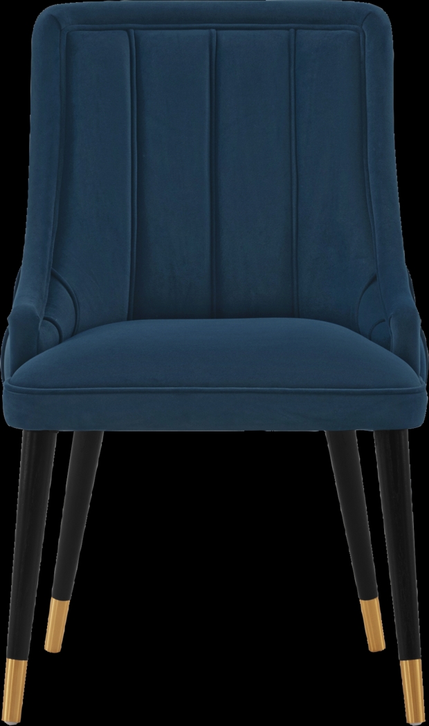 Erlandson Midnight Blue Side Chair - Thumbnail - Image 1