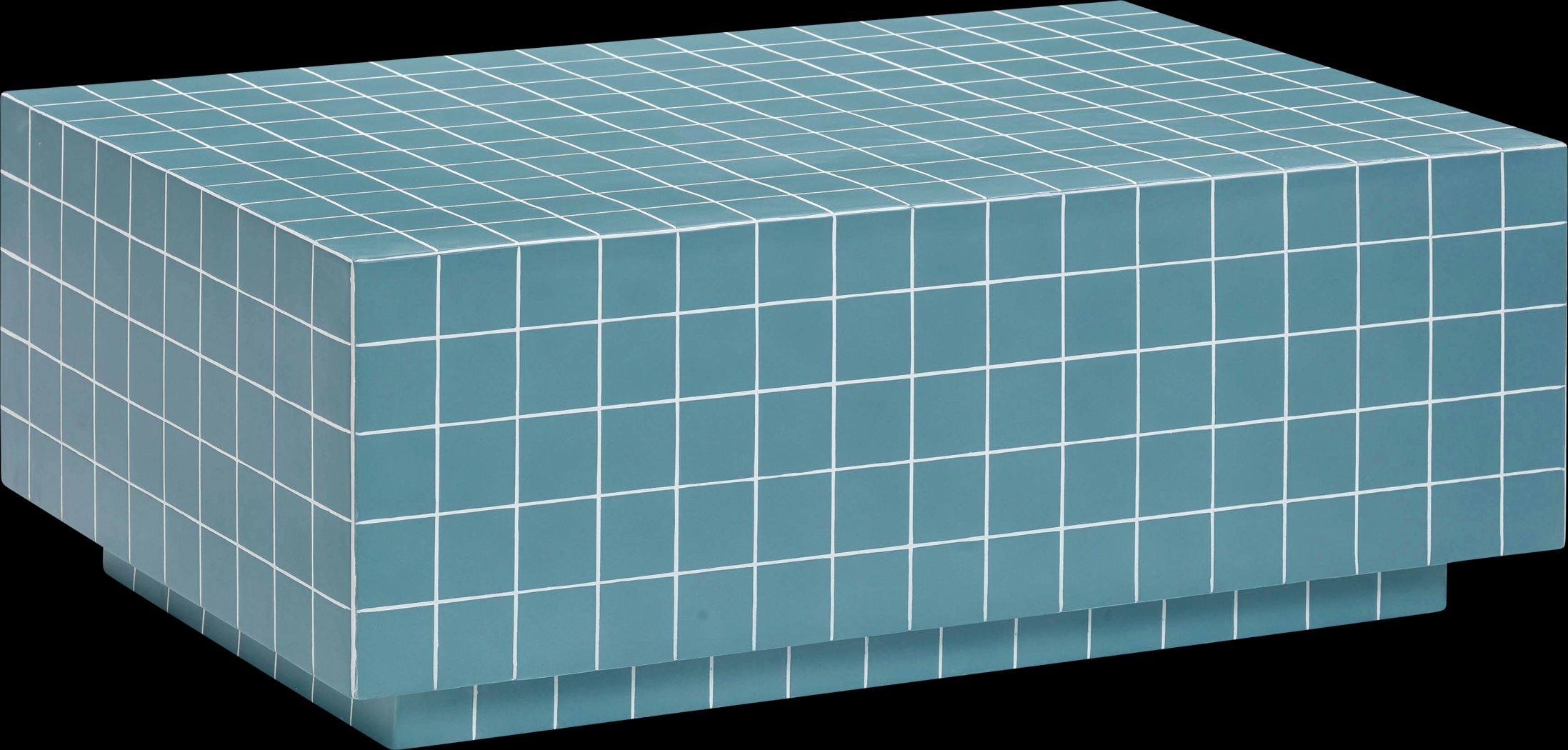 Ermantrude Blue Cocktail Table - Thumbnail - Image 1