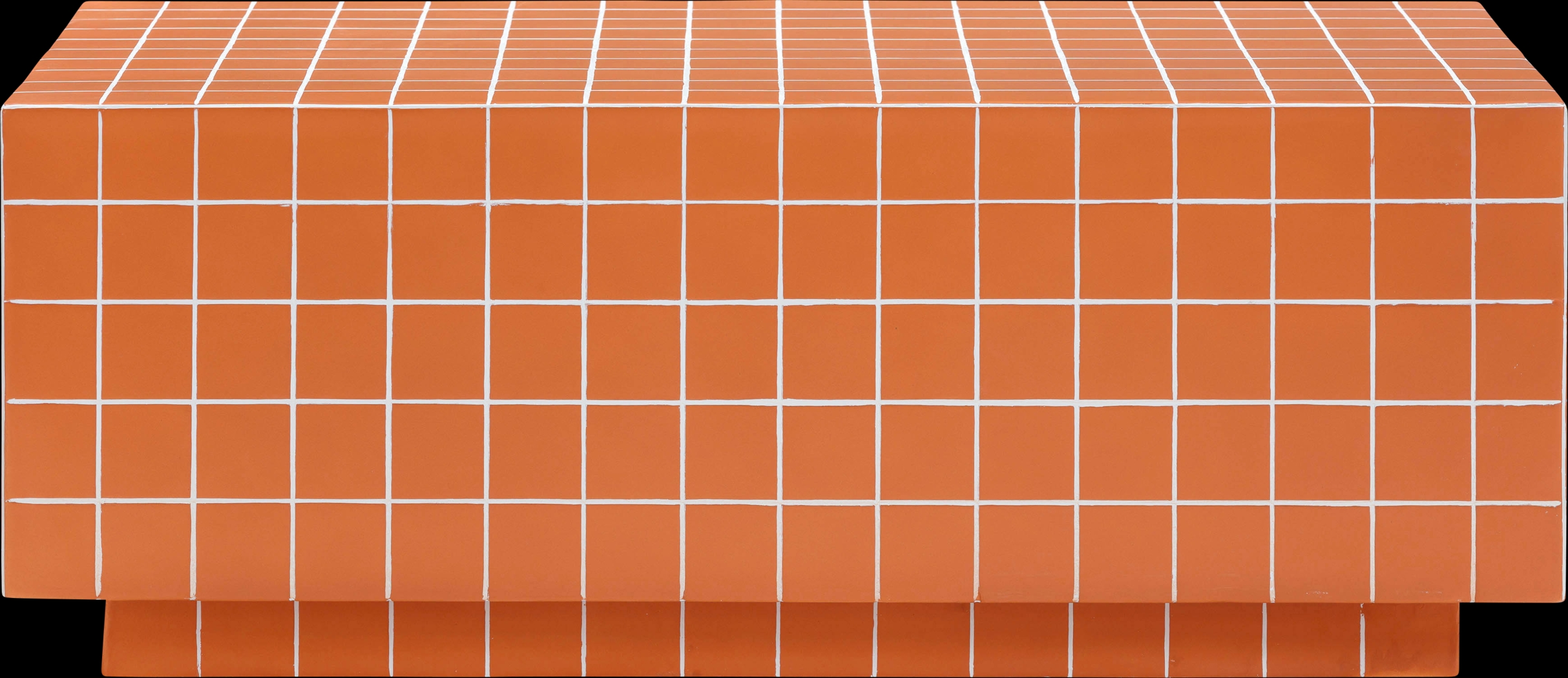 Ermantrude Orange Cocktail Table - Thumbnail - Image 3