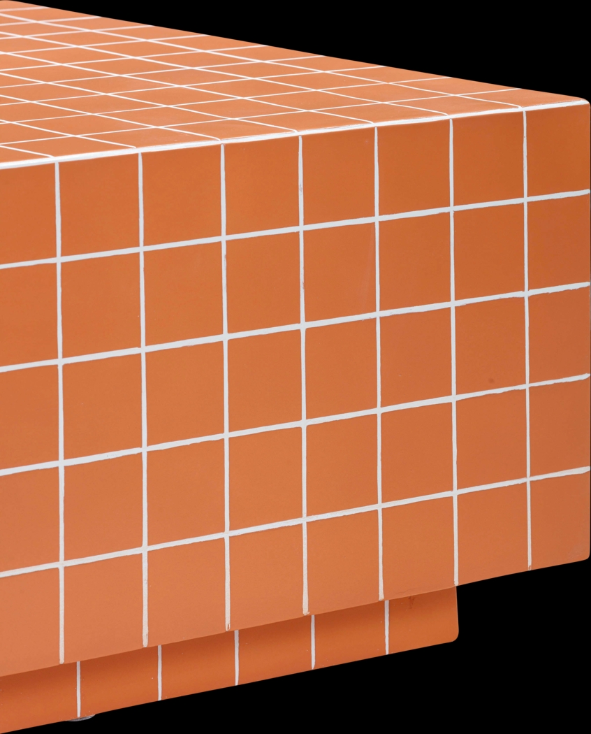 Ermantrude Orange Cocktail Table - Thumbnail - Image 5