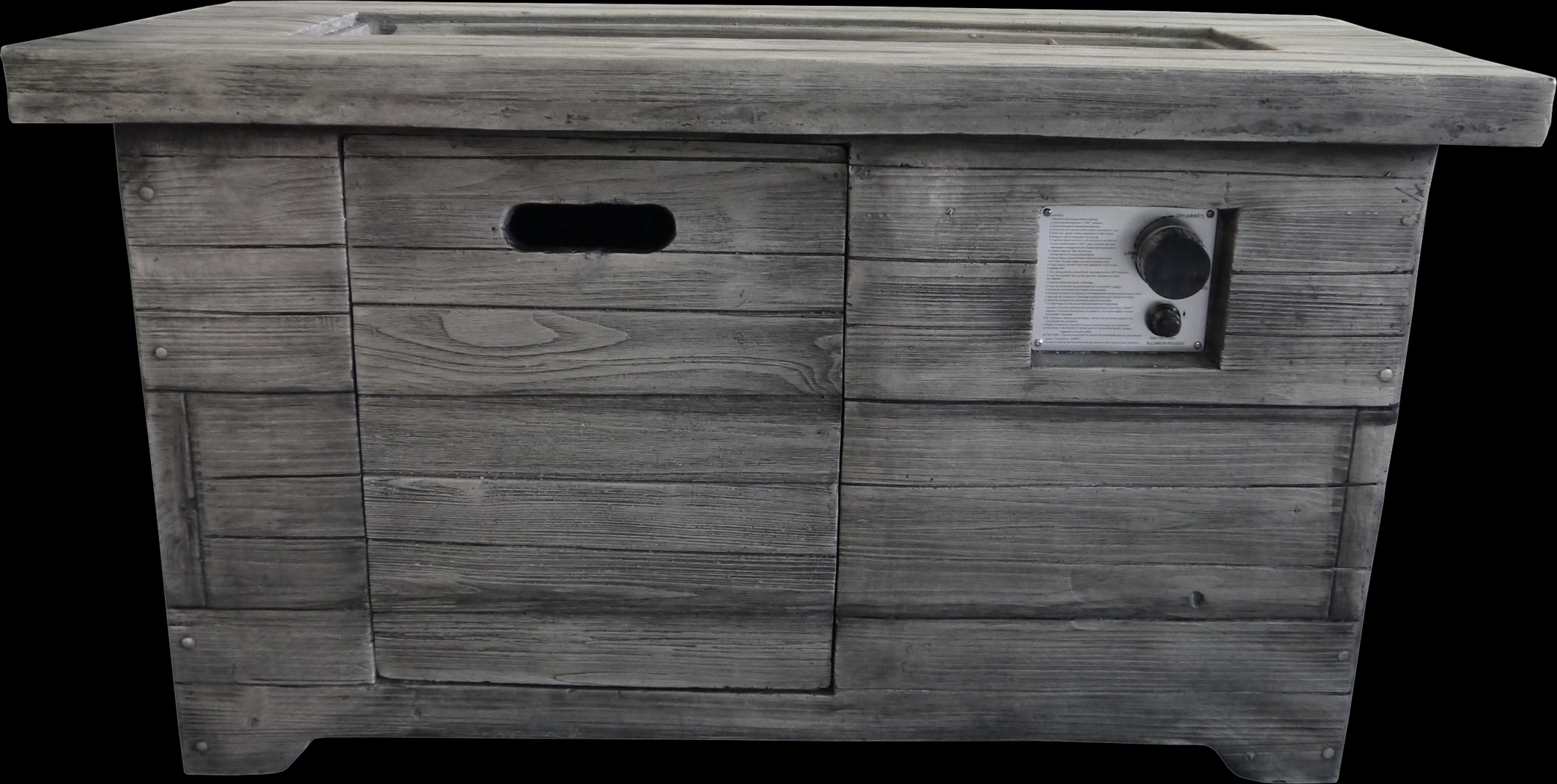 Ermina Brown Outdoor Fire Pit - Thumbnail - Image 2