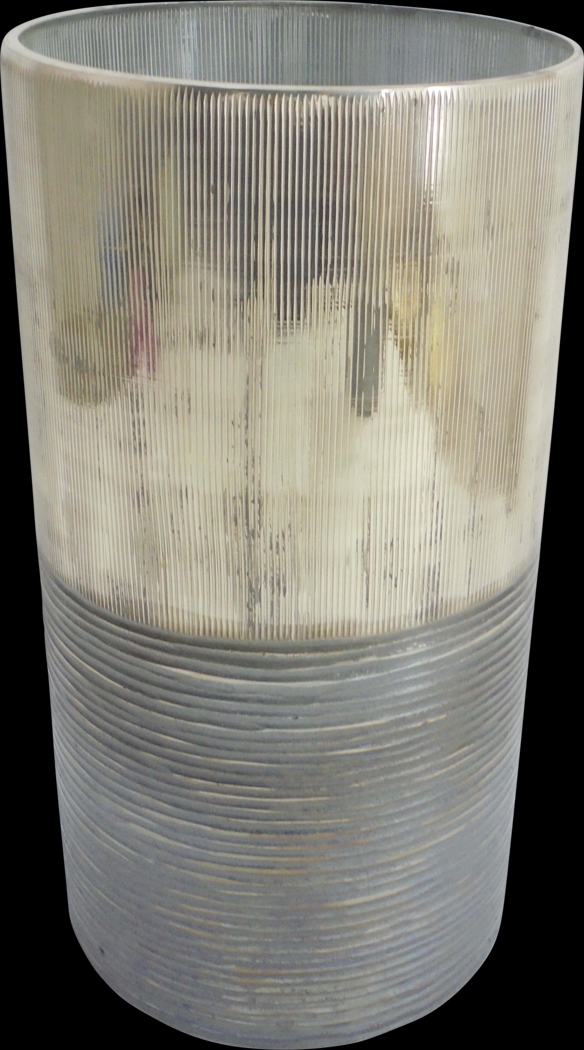 Erobi Gray 13 in. Vase - Thumbnail - Image 1