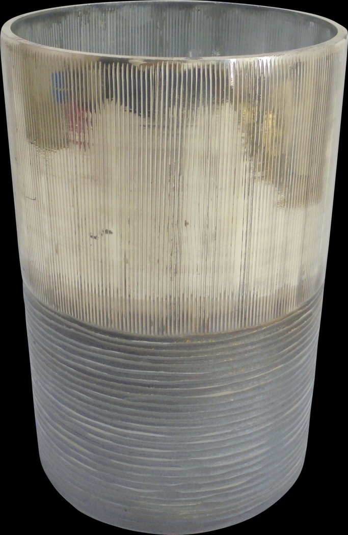 Erobi Gray 9 in. Vase - Thumbnail - Image 1