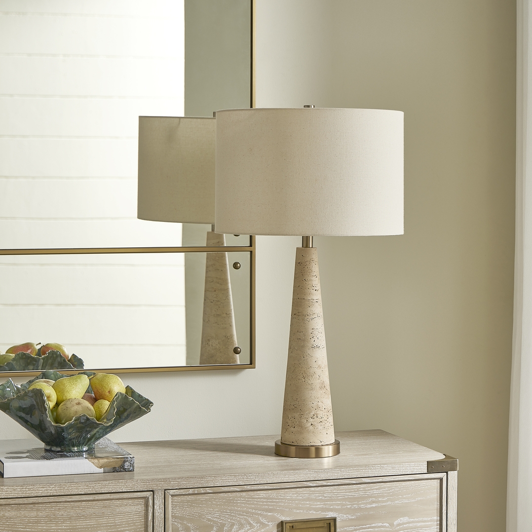 Erock Beige Lamp - Thumbnail - Image 3