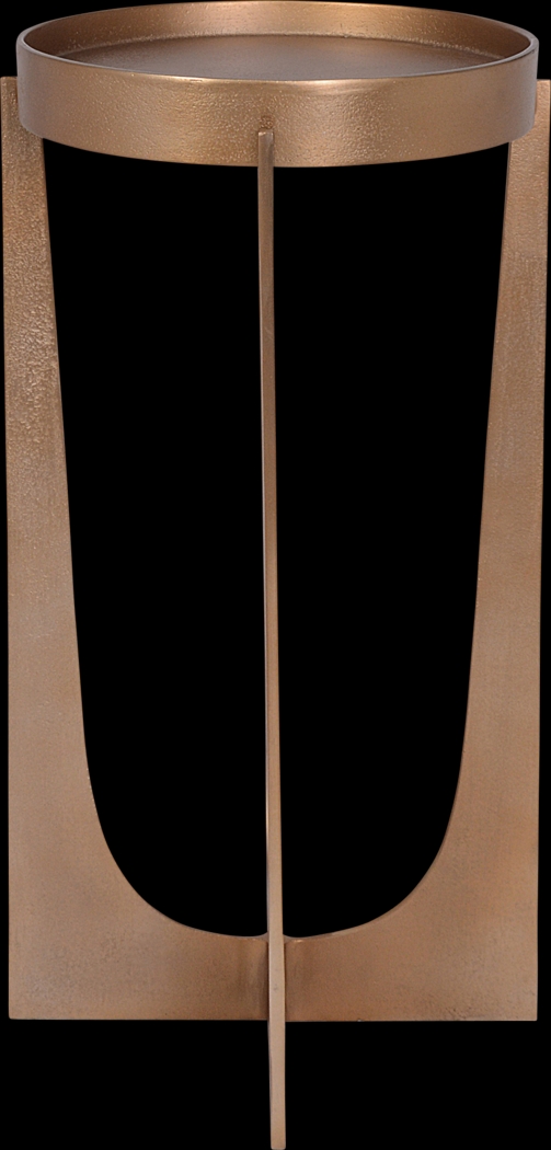 Erohn Brass Accent Table - Thumbnail - Image 3