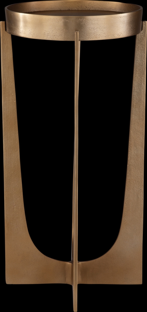 Erohn Brass Accent Table - Thumbnail - Image 4