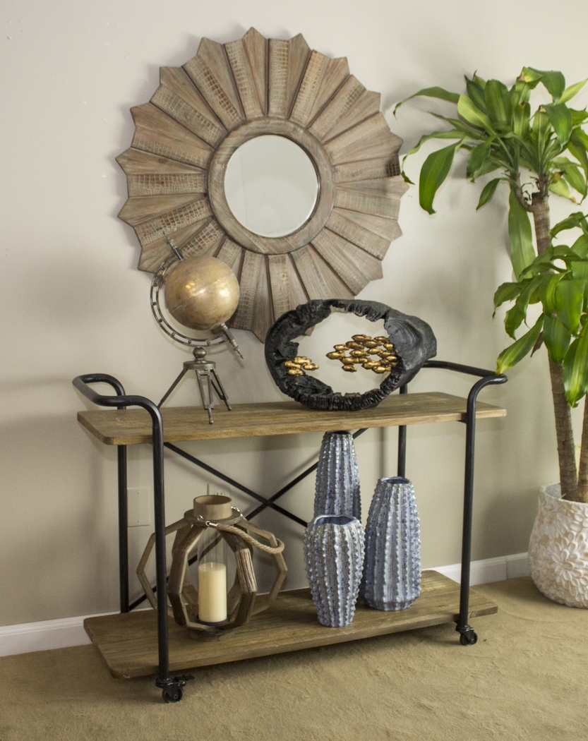 Erskine Brown Bar Cart - Thumbnail - Image 2