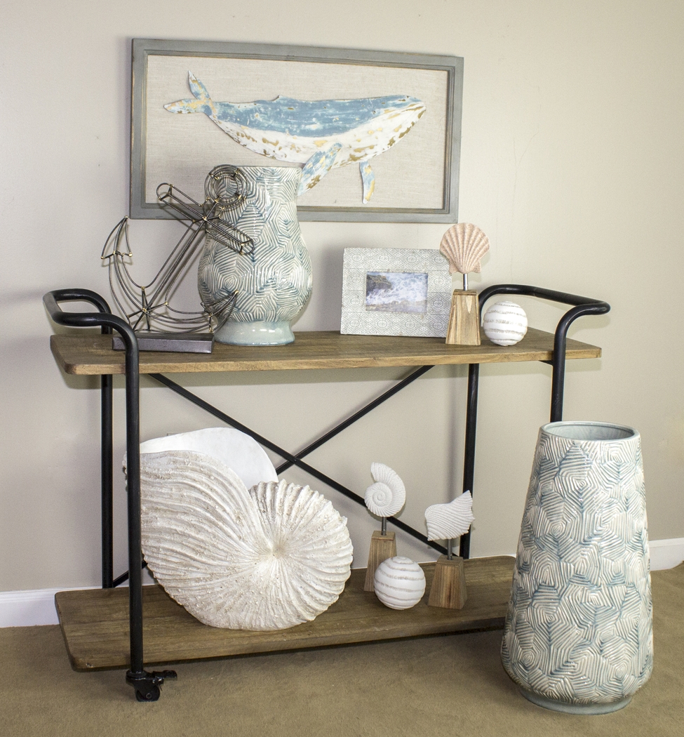 Erskine Brown Bar Cart - Thumbnail - Image 3