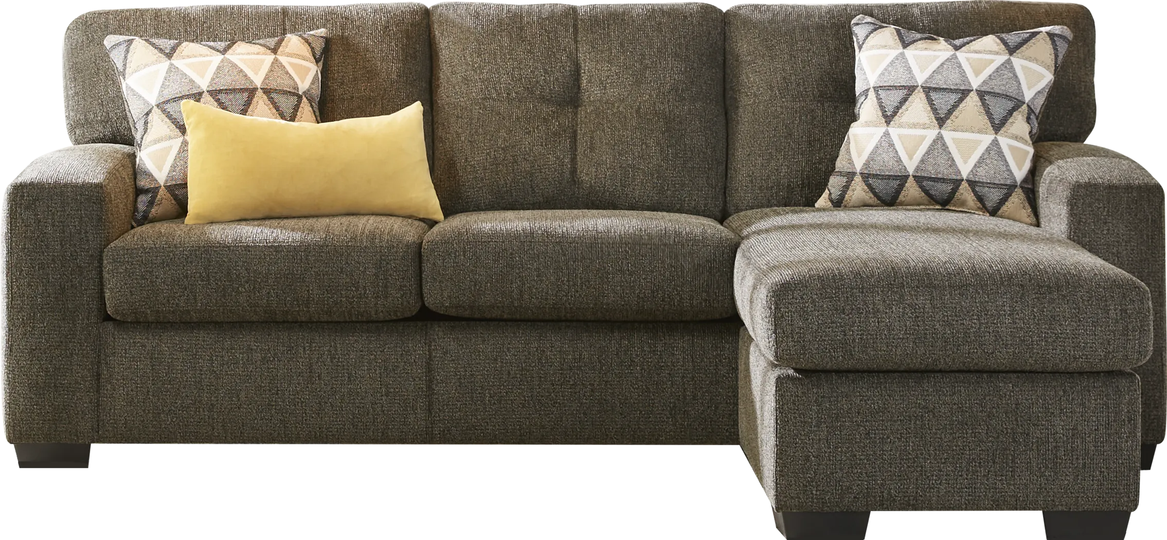 Erwood Charcoal Sofa Chaise - Thumbnail - Image 1