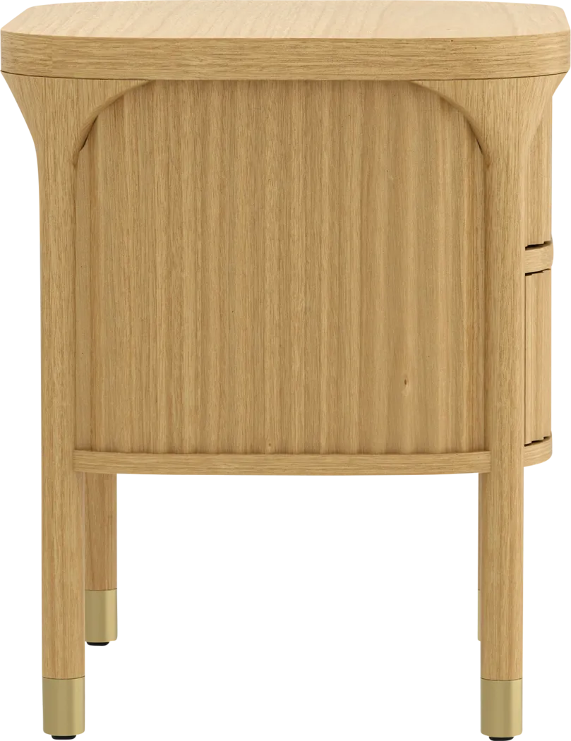 Erziv Brown Nightstand - Thumbnail - Image 3