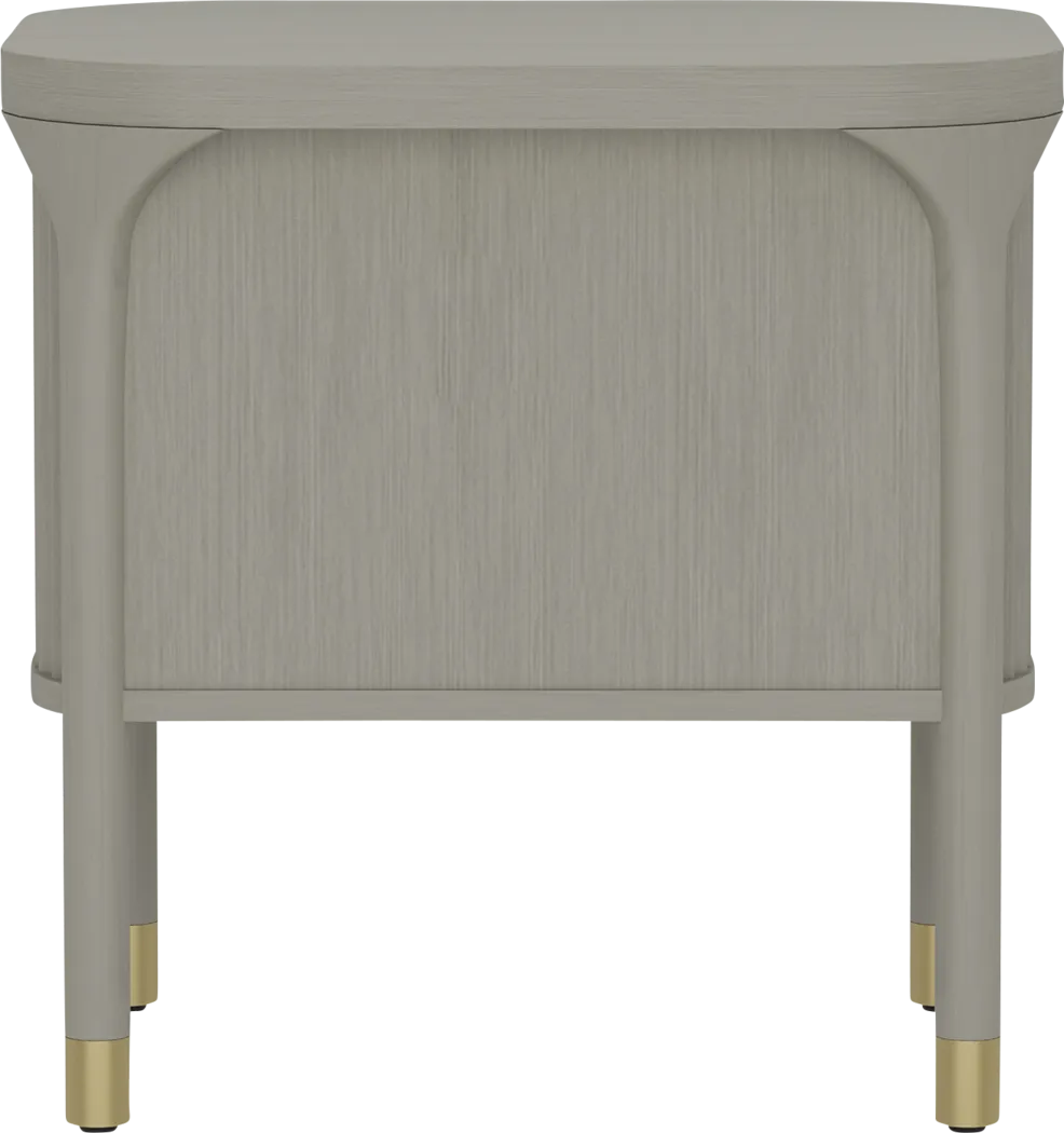 Erziv Gray Nightstand - Thumbnail - Image 5