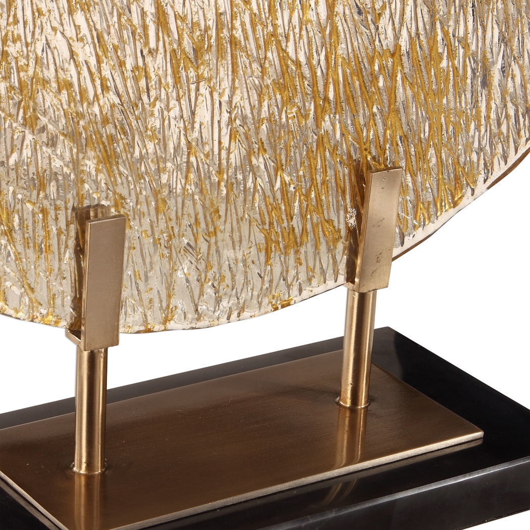 Esais Gold Decorative Plate - Thumbnail - Image 5